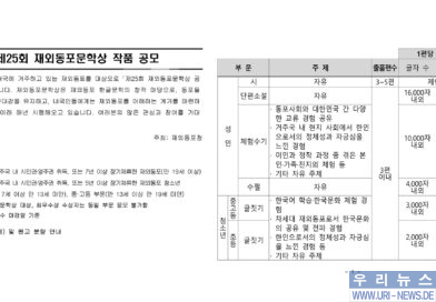 제25회 재외동포문학상 공모 안내